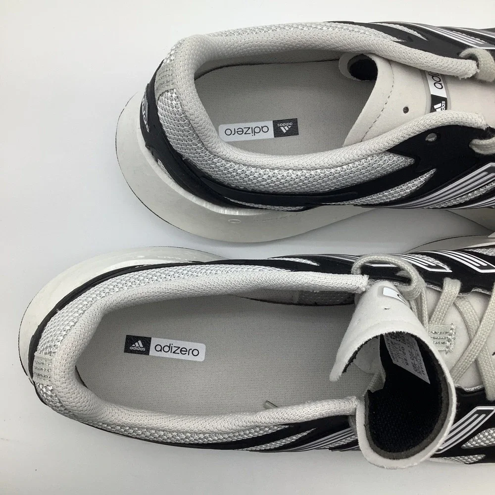 Adidas Adizero Aruku Originals‎ Running Shoes JI3555 Black White M 11 W 12 NWT